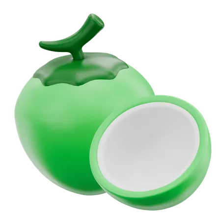 Coconut  3D Icon