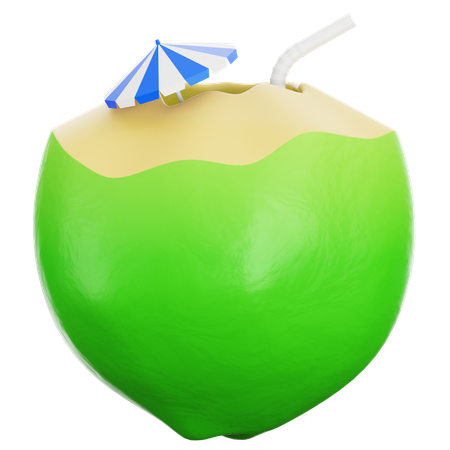 Coconut  3D Icon