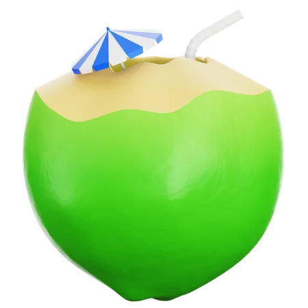 Coconut  3D Icon