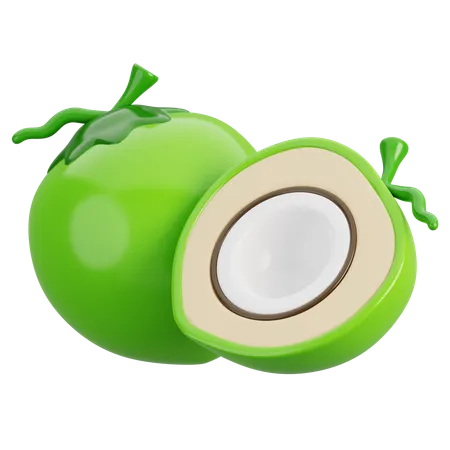 Coconut  3D Icon