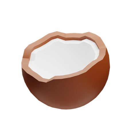 Coconut 3D Illustration