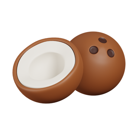 Coconut 3D Icon