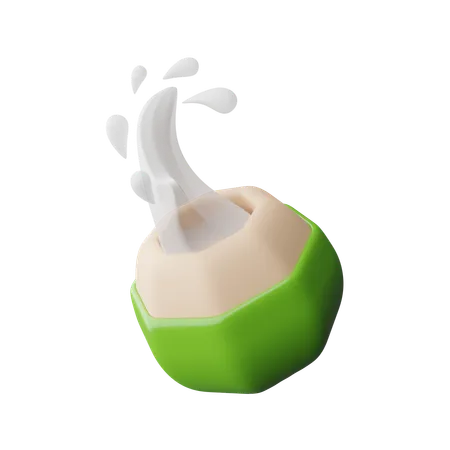 Coconut Drink Download This Item Now 3D Icon