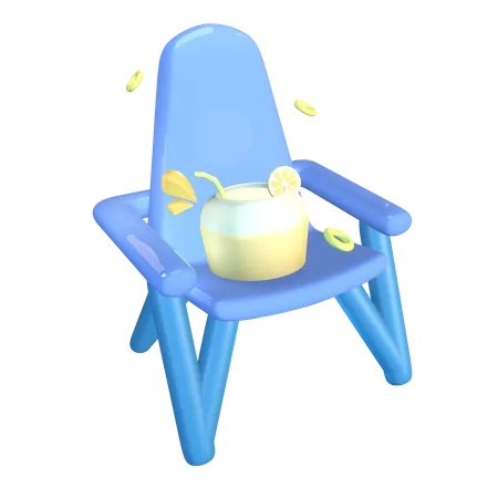 Coconut Drink  3D Icon