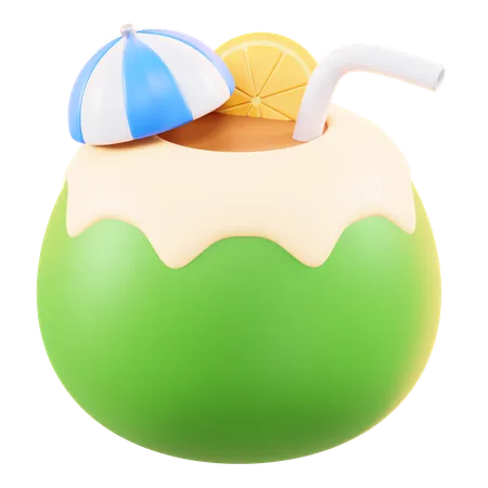 Coconut Ice  3D Icon