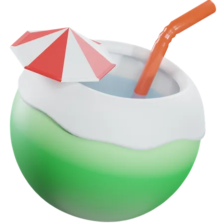 COCONUT JUICE  3D Icon