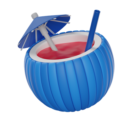 Coconut Juice  3D Icon