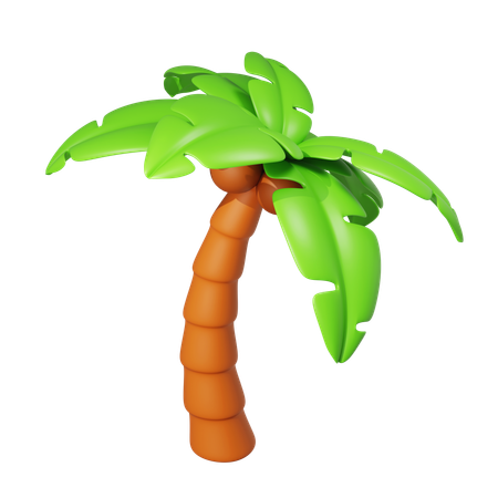 Coconut Tree  3D Icon