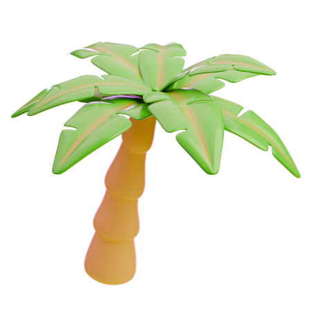 Coconut Tree  3D Icon