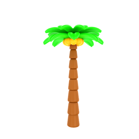 Coconut Tree  3D Icon