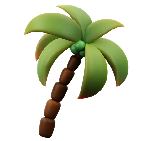 Coconut Tree  3D Icon