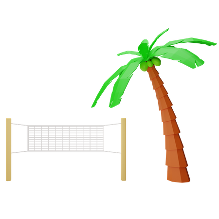 Coconut Tree  3D Icon