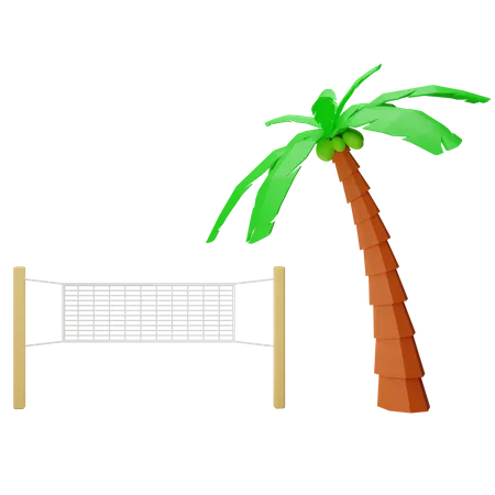 Coconut Tree  3D Icon