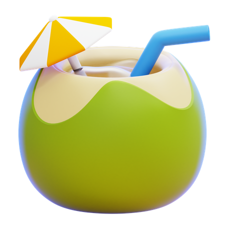 COCONUT WATER  3D Icon