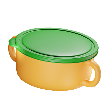 Casserole  3D Icon