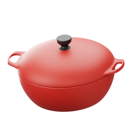 Casserole  3D Icon