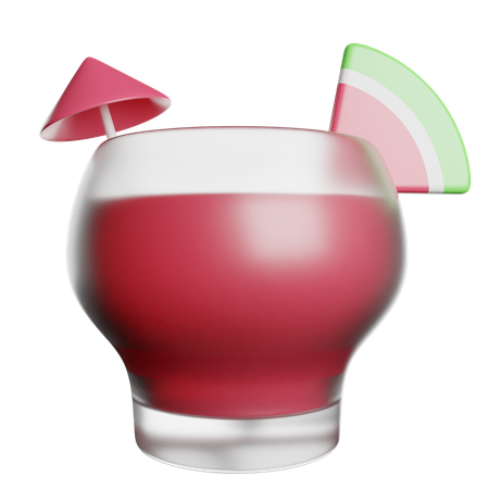 Cóctel  3D Icon