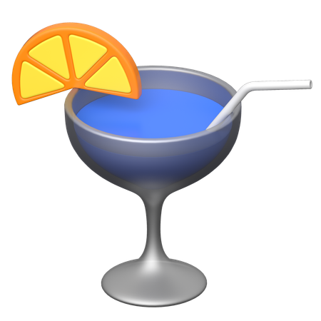 Cóctel  3D Icon