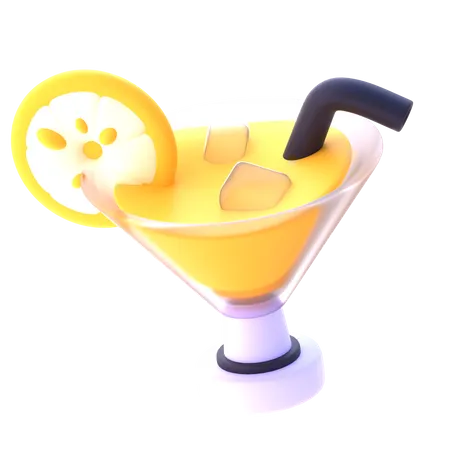 Cóctel  3D Icon