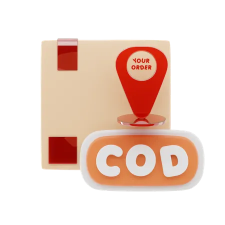 Cod  3D Icon