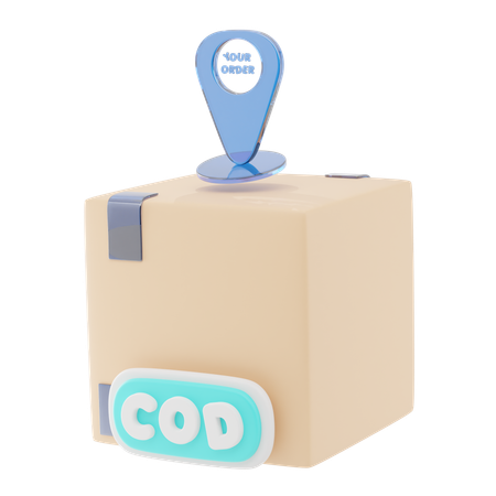Cod  3D Icon