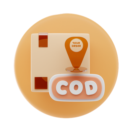Cod  3D Icon