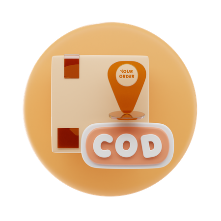 Cod  3D Icon