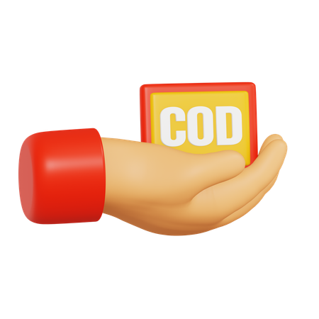 Cod  3D Icon