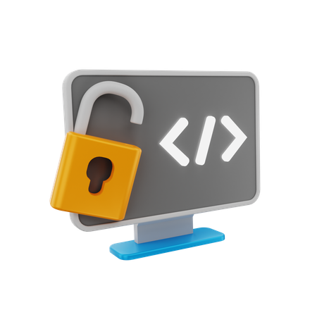 Codage  3D Icon