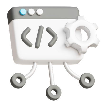 Codage  3D Icon