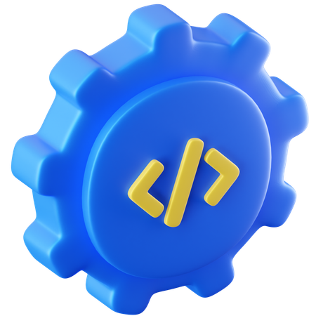 Codage  3D Icon