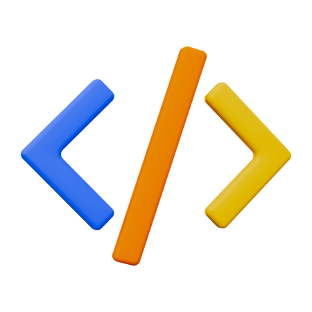 Codding Code  3D Icon