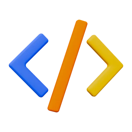 Codding Code  3D Icon