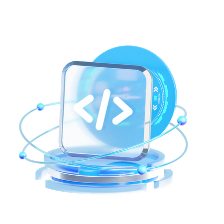 コード  3D Icon