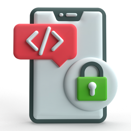 Code  3D Icon