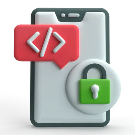 Code  3D Icon
