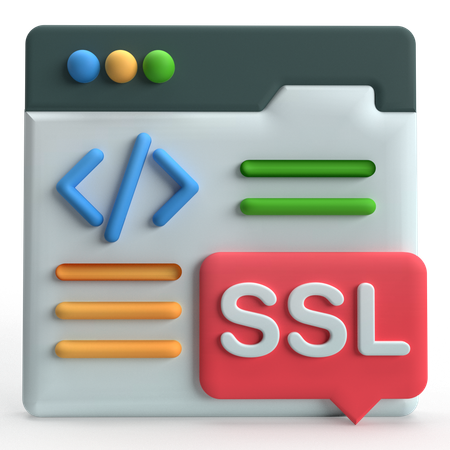 Code  3D Icon