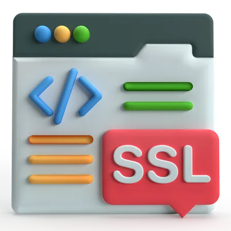 Code  3D Icon