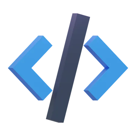 Code  3D Icon