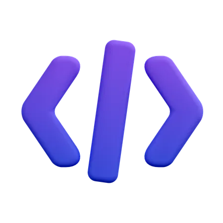 Code  3D Icon