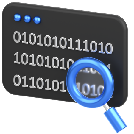 Code  3D Icon