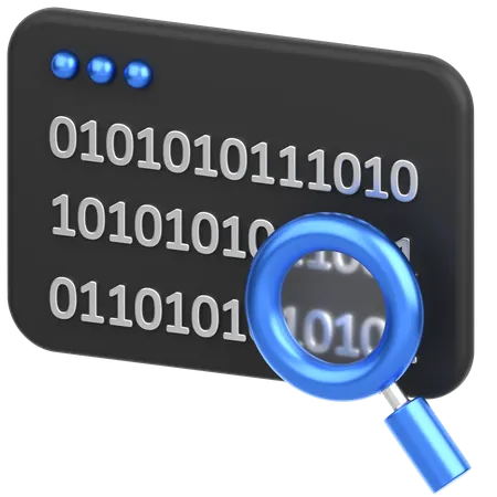 Code  3D Icon