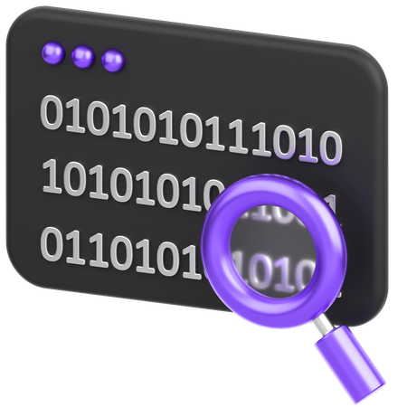 Code  3D Icon