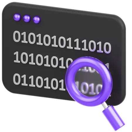 Code  3D Icon