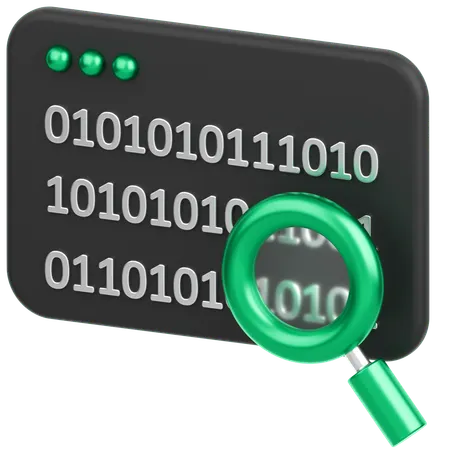 Code  3D Icon