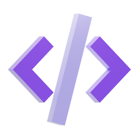 Code  3D Icon