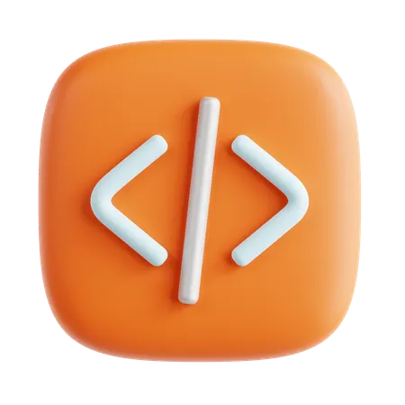Code  3D Icon
