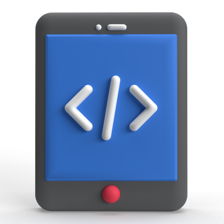 Code  3D Icon