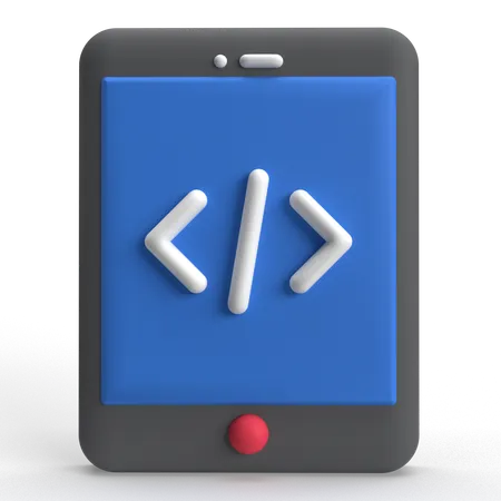 Code  3D Icon