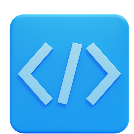 Code  3D Icon